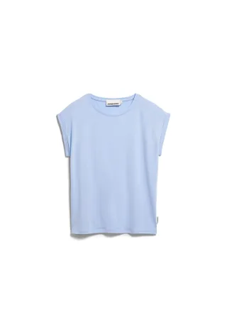 Armedangels - JILAANA T-SHIRT soft blue - Gr. - L