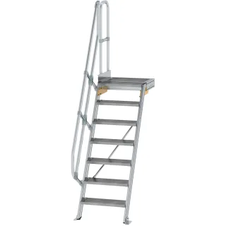 Munk Treppe mit Plattform 60° Stufenbreite 600 mm - 600367