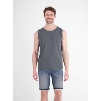 LERROS Muskelshirt Luftiges Tanktop aus Baumwolle mit trendigem Slogan-Print