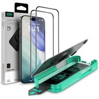 ESR Displayschutzglas Armorite Displayschutz für iPhone 17 Pro Max, UltraFit Aufbringhilfe, Laufsprecherabschirmung, gehärtetes Glas