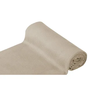 Rippen-Bündchenstoff "Comfort", greige