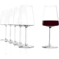 Stölzle Weinglas Stölzle Lausitz Power Rotweinkelch 6er Set, Glas