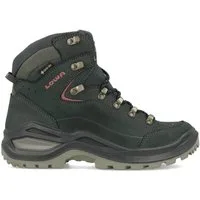 Lowa Lowa Renegade Evo GTX Mid Ws Damen Stahlblau Alt Rosa Outdoorschuh