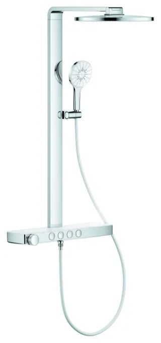 Grohe THM-Duschsystem RSH Aqua Pure 101680 Kopfbrause 15 l rund chrom, 1016800000 1016800000