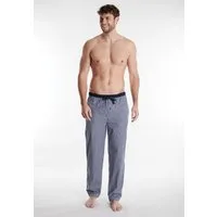TOM TAILOR Pyjamahose Dakota Bindeband, Seitentaschen, locker, bequem, atmungsaktiv