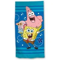 Spongebob Schwammkopf Strandtuch Badetuch 70 × 140 cm leicht und schnelltrocknend