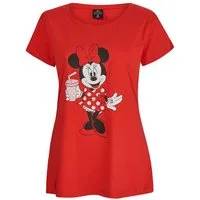 ONOMATO! T-Shirt T-Shirt Damen Oberteil Rot