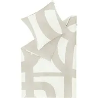 SCHÖNER WOHNEN-Kollektion Wendebettwäsche Scribble, Satin, aus 100% Baumwolle