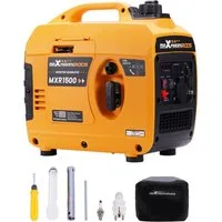 maXpeedingrods Stromerzeuger MXR1500, 1,2 in kW, (1-tlg), Inverter Benzingenerator 11.5kg