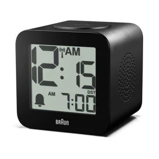 Braun BC 25 BP-DCF schwarz Funkwecker mit Sprachausgabe