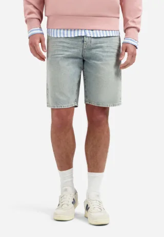 No Excess - Short Denim Relaxed stone used denim - Gr. - 35