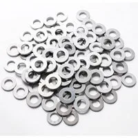 toolmate® Unterlegscheibe 50x M6 Unterlegscheiben - Edelstahl Rostfrei Flach Sicherungsscheiben, Ø 16,00 mm, M6, Set, 1-St., 50x Unterlegscheiben M6, Glatte Oberfläche