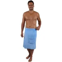 Betz Saunatuch Herren Saunakilt Sauna Kilt Regulierbar mit Knöpfe und Gummizug, 100% Polyester (1-St)