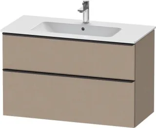 Duravit D-Neo Waschtischunterbau wandhängend Leinen Matt 1010x462x625 mm - DE43630BD750000 DE43630BD750000
