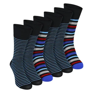 6er-Pack Herren Bambus Socken ohne Elasthan - Weich, atmungsaktiv, täglicher Komfort