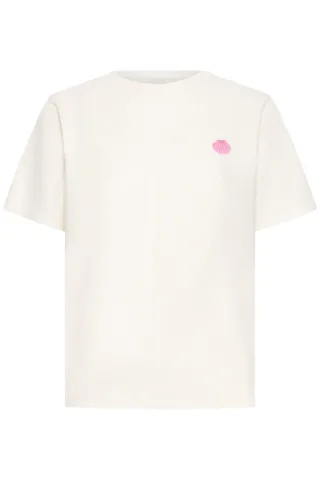 ICHI - T-Shirt - IHBALMERS weiß - Gr. - S