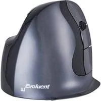 VerticalMouse D, Maus schwarz/silber, Large, RH