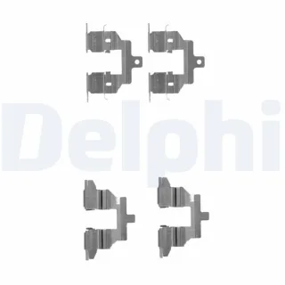 Delphi Zubeh?r f?r Bremsbel?ge hinten Nissan Qashqai Tiida Renault Espace