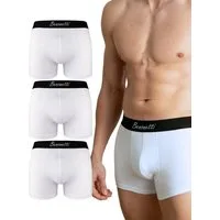 Benonetti Boxershorts 3er & 6er Pack aus Baumwolle mit hoher Tragekomfort (3 Paar, 3-St., 3er-Pack, Packung) Mit Komfortbund und Logo, ohne kratzenden Zettel