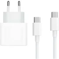 PlugUp Ladegerät mit iPhone USB-C Ladekabel iPhone 15 16 17 Pro Max Air Plus USB-Ladegerät (2220 mA, Set, 2-teiliges Set, 20W USB-C Schnellladegerät für iPhone 15 16 17 Pro Max Air Mini Plus)