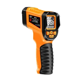 CZDANG W-10 Infrared Thermometer -50°C to 800°C 13-Point Laser Precision 12:1 Distance Ratio Digital Temperature Gun Fas