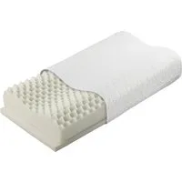 Badenia Trendline Schlafkissen Nackenstützkissen Badenia Trendline® Visco Maxi, Bezug: passend für Bezüge in der Größe 40x80 cm, Seitenschläfer, Rückenschläfer, ergonomische Form mit Memoryeffekt, individuelle Höhenanpassung