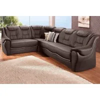 sit&more Ecksofa Bellevue L-Form, wahlweise mit Bettfunktion