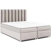 Best for Home Boxspringbett mit Bettkasten Trinity K-10 Bonellfederkern inkl. Komfort Topper H3 (140x200 160x200 180x200 200x200 cm), inkl. Lieferung, Aufbau & Entsorgung, TOP- Preis-Leistungs-Verhältnis