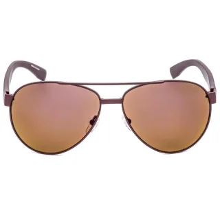Lacoste - Matt-Sonnenbrille für Herren (Braun)