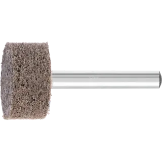 PFERD TOOLS POLINOX verpresster Vlies-Schleifstift Zylinderform PNER Ø 25x13 mm Schaft-Ø 6mm Hart A Grob für Finish - 47700271