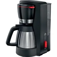 BOSCH Filterkaffeemaschine MyMoment TKA6M273, 1,1l Kaffeekanne, Papierfilter 1x4, für 8-12 Tassen, Aroma intense, Entkalkungsprogramm,Thermokanne,1200 W