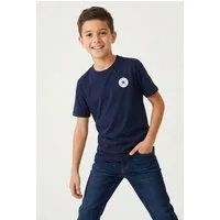 Converse Kurzarmshirt für Kinder und Jugendliche für Kinder und Jugendliche, Kurzarmdesign, mit Rundhalsausschnitt