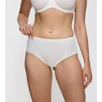 Triumph Hipster Essential Minimizer schimmerndes Jacquard-Muster, Microfaser, breite Seitenpartie