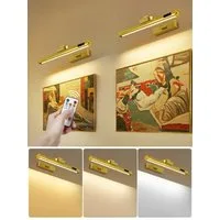 OUTON Bilderleuchte LED-Bilderleuchte mit 270° verstellbarem Arm & Akku