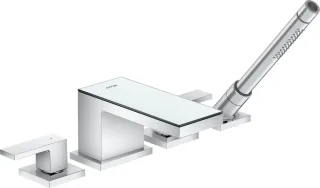 Hansgrohe 4-Loch Wannenarmatur Axor MyEdition F-Set chrom Wannenrandmontage, 47430000 47430000