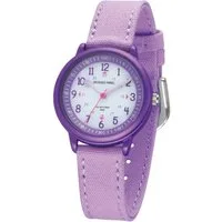 Jacques Farel Solaruhr ORSO Kinder Armbanduhr Solar Bio-Baumwollband, analog nachhaltig Geschenkidee Kids Ø 30 mm