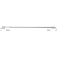 LICHTBLICK ORIGINAL Gardinenstange Gardinenstange Klemmfix, Ø 15 mm, 1-läufig, ausziehbar, ohne Bohren, geklemmt, Metall