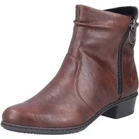 Rieker Stiefelette Boots, Blockabsatz, mit praktischem Innen-Reißverschluss