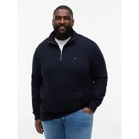 Tommy Hilfiger Big & Tall Sweatshirt BT-ESSENTIAL TERRY NEW 1/4 ZIP Große Größen
