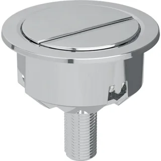 Geberit Ersatzteile Drücker für Spülventil Typ 290: Modell=2-Mengen-Spülung, chrom, 243627211 243627211