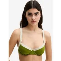 Marc O'Polo Bügel-Bikini-Top Contrast Binding, Bikini Top mit Bügel, Stützendes Bikini‑Top, Unterwire Bikini