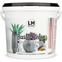 LM-Kreativ Beton Bastelbeton faserverstärkt, feinkörnig, selbsttrocknend