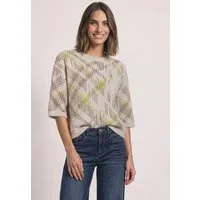 STREET ONE Kurzarmpullover Grobstrick
