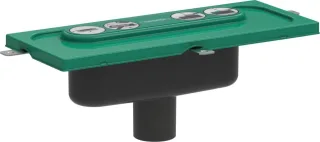 Hansgrohe uBox universal GK für Duschrinnen Ablaufgehäuse für vertikale Installation, 01002180 01002180