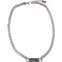 Karl Kani Halsreif Karl Kani KK Retro Kani Plate Cubanlink Necklace