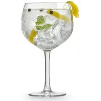 van Well Cocktailglas Gin Tonic, 4-tlg., Glas, 650 ml, im Geschenkkarton, 4-teilig