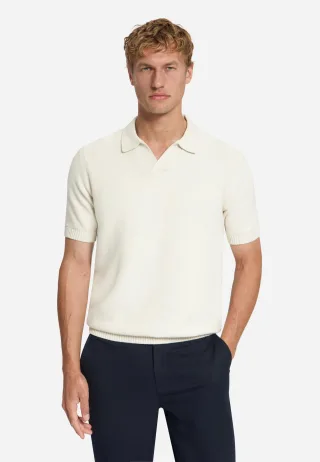 No Excess - Pullover Short Sleeve V-Polo - Gr. - XXL