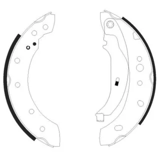 Textar Bremsbacken hinten Peugeot 206 206+