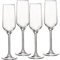 Ritzenhoff & Breker Sektglas Rumba, 4-tlg., Glas, 4er Set, je 220 ml