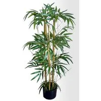 Kunstbaum Twiggy-Bambus 90cm DA Dekobaum Kunstpflanzen künstlicher Baum Bambus, Seidenblumen Roß, Höhe 90 cm